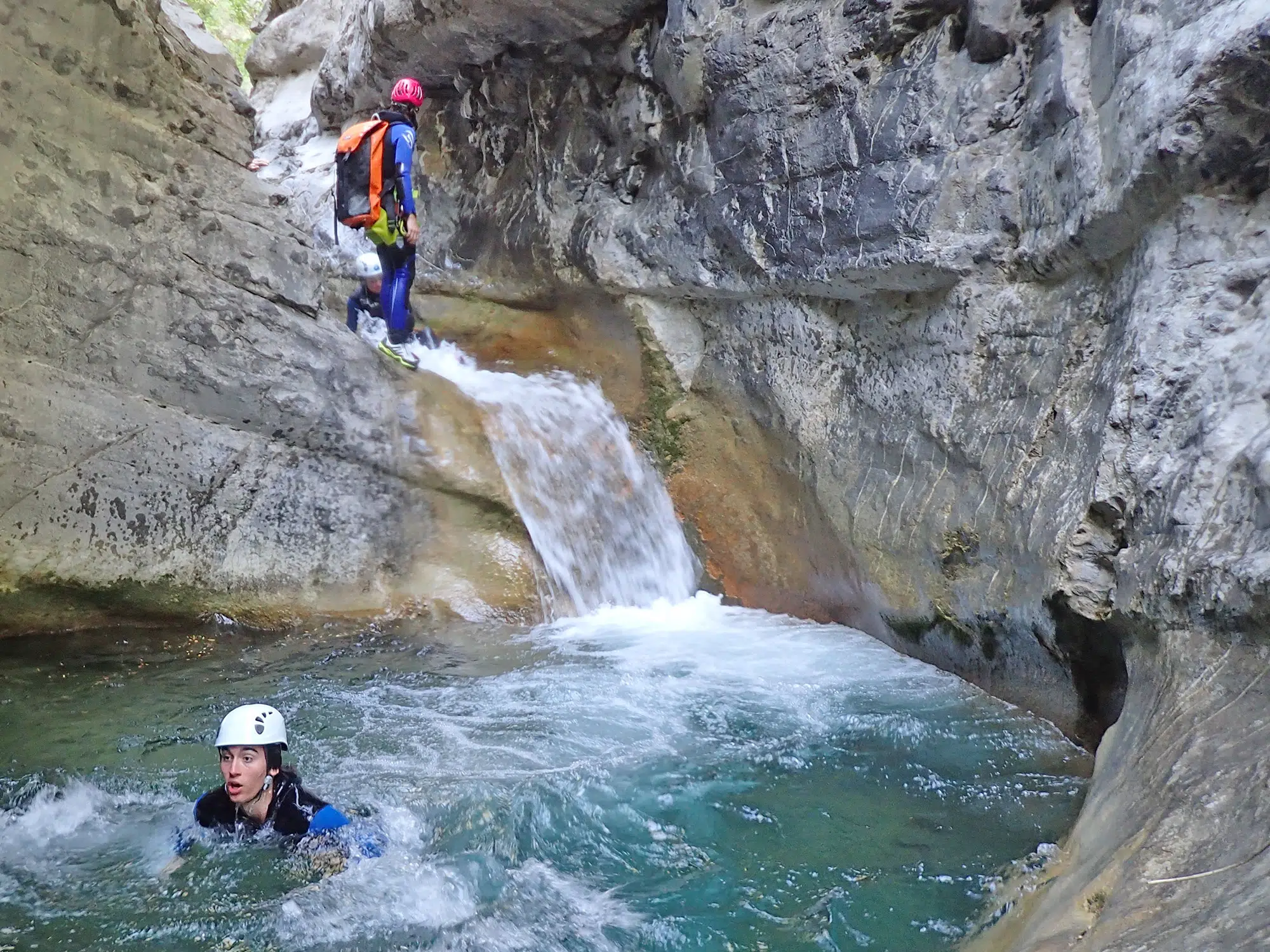 Cramassouri-canyoning -jump