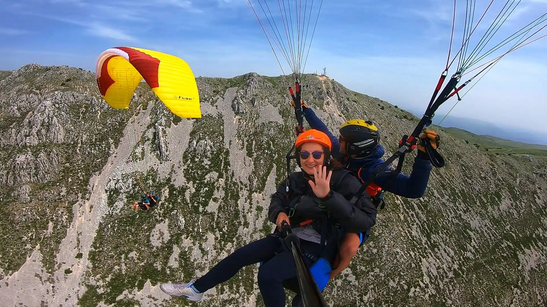 Vol parapente biplace pour les Maximois à Gréolières Préalpes d'Azur